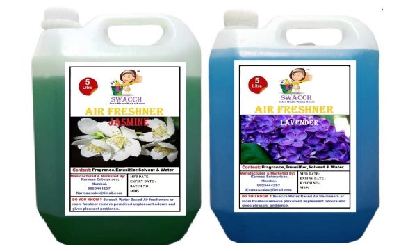 Air Freshner (5 Litre) (Pack of 2) Jasmine , Lavender