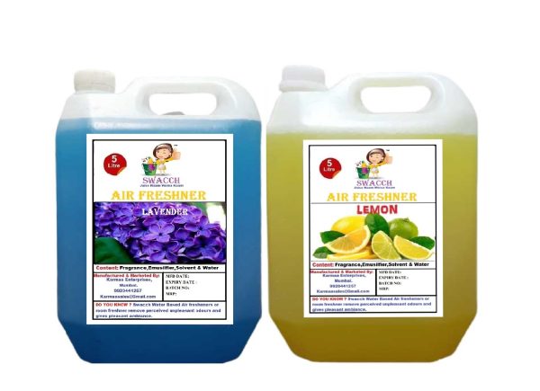 Air Freshner (5 Litre) (Pack of 2) Lavender , Lemon