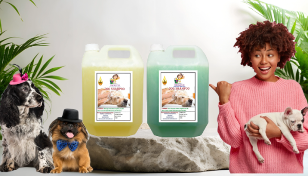 Dog Shampoo (5 Litre) (Pack of 2) Lemon & Neem Alovera
