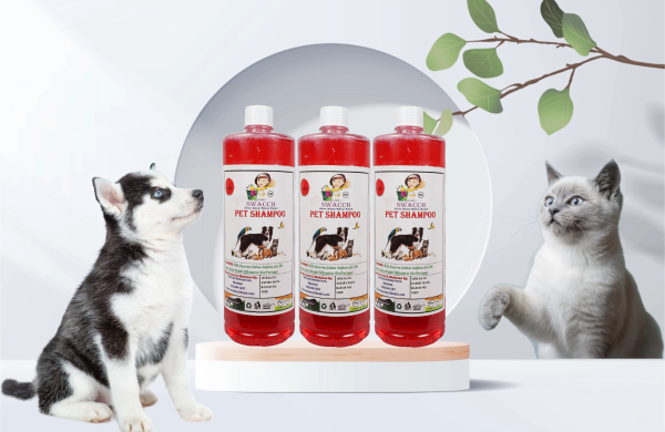 Pet Shampoo (1 Litre) (Pack of 3) Jasmine