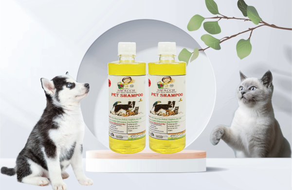 Pet Shampoo (500ml) (Pack of 2) Lemon