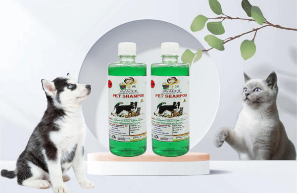 Pet Shampoo (500ml) (Pack of 2) Neem Alovera