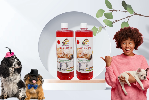 Dog Shampoo (1 Litre) (Pack of 2) Jasmine