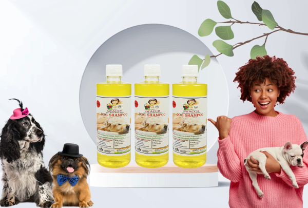 Dog Shampoo (500ml) (Pack of 3) Lemon