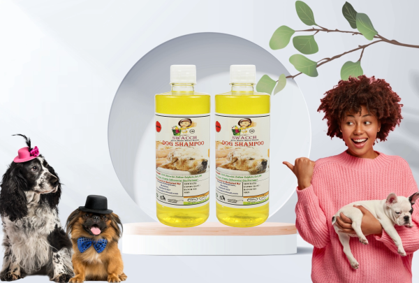 Dog Shampoo (500ml) (Pack of 2) Lemon