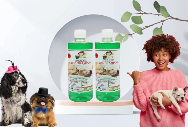 Dog Shampoo (500ml) (Pack of 2) Neem Alovera