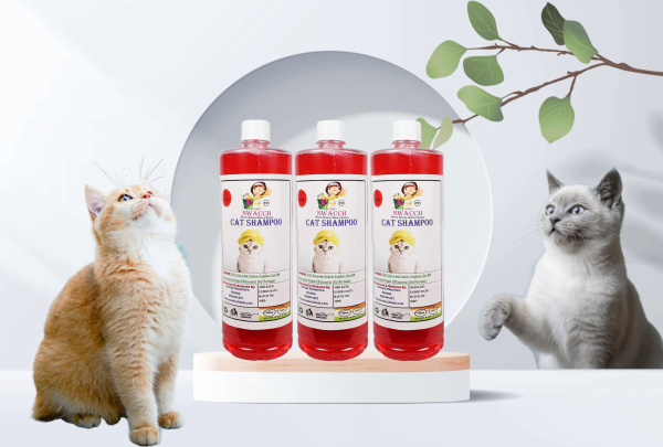 Cat Shampoo (1 Litre) (Pack of 3) Jasmine
