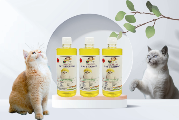 Cat Shampoo (500ml) (Pack of 3) Lemon