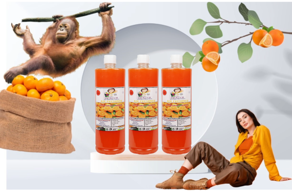 Air Freshner (1 Litre) (Pack of 3) Orange