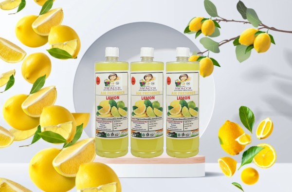 Air Freshner (1 Litre) (Pack of 3) Lemon