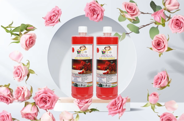 Air Freshner (1 Litre) (Pack of 2) Rose