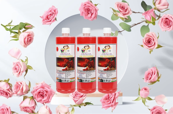 Air Freshner (1 Litre) (Pack of 3) Rose