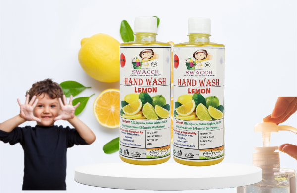 Hand Wash (500ml) (Pack of 2) Lemon