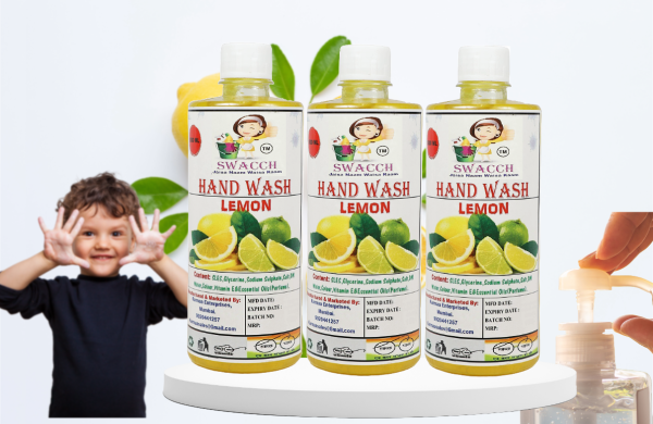 Hand Wash (500ml) (Pack of 3) Lemon