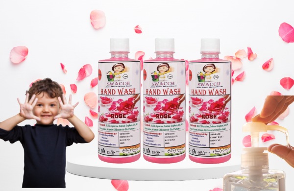 Hand Wash (500ml) (Pack of 3) Rose