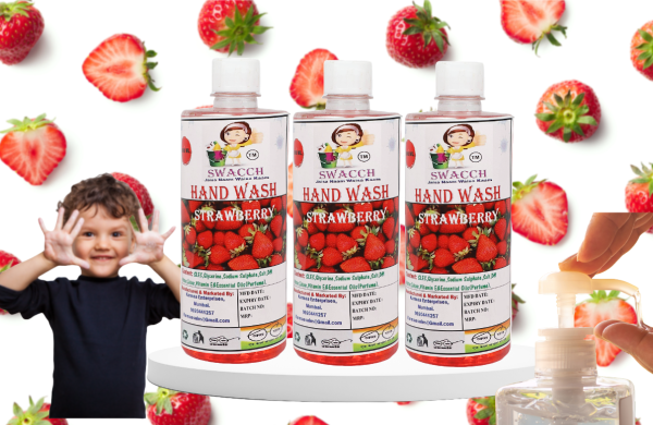 Hand Wash (500ml) (Pack of 3) Strawberry