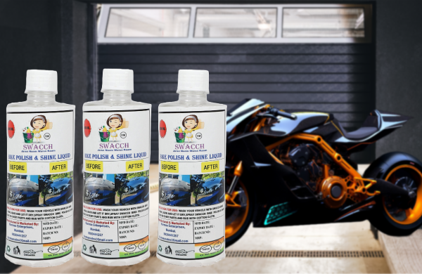 BIKE POLISH & SHINE LIQUID (500ML) (PACK OF 3)