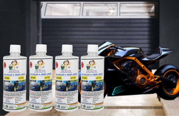 BIKE POLISH & SHINE LIQUID (500ML) (PACK OF 4)
