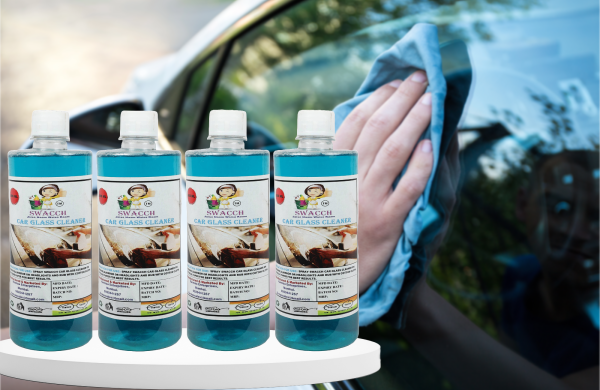 Car Glass Cleaner (500ml) (Pack of 4)