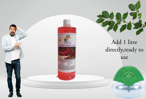 Diffuser Aroma Liquid (1 Litre) Rose