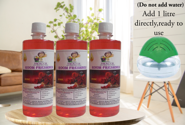 Room Freshner (500ml) (Pack of 3) Rose