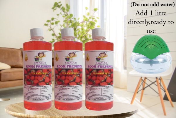 Room Freshner (500ml) (Pack of 3) Orange