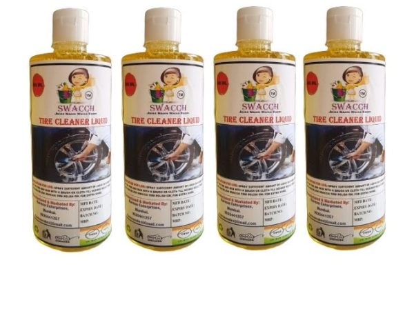 Tire Cleaner Liquid (500ml) (Pack of 4)
