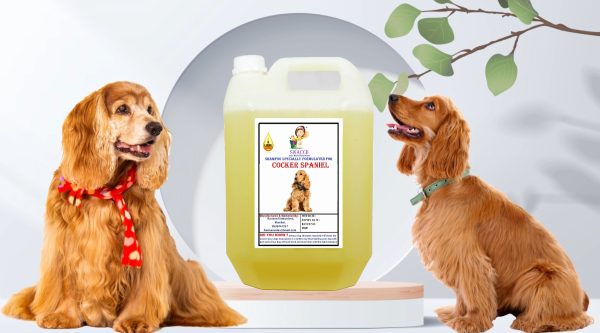 Cocker Spaniel Dog Shampoo (5 Litre) Lemon