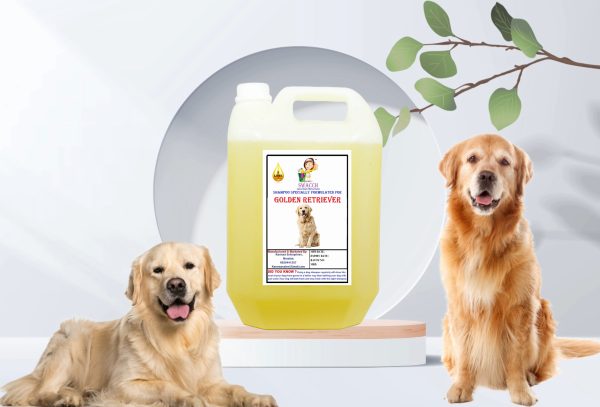 Golden Retriever Dog Shampoo (5 Litre) Lemon