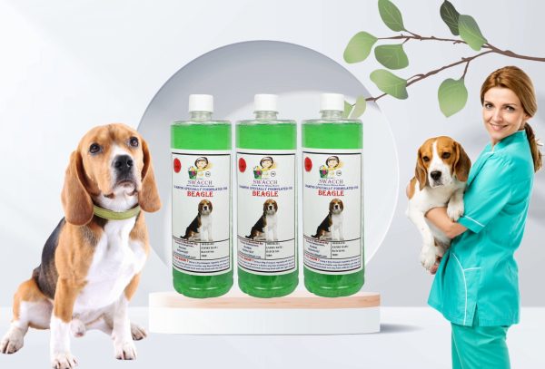 Beagle Dog Shampoo (1 Litre) (Pack of 3) Neem Alovera