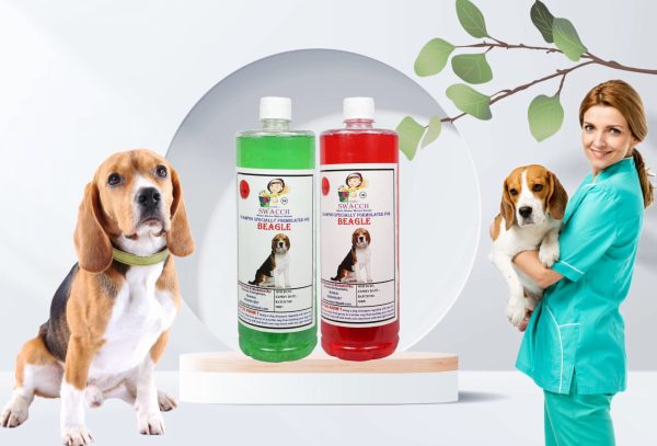 Beagle Dog Shampoo (1 Litre) (Combo Pack of 2) Strawberry , Neem Alovera