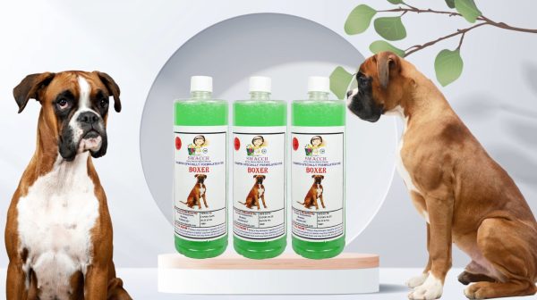 Boxer Dog Shampoo (1 Litre) (Pack of 3) Neem Alovera
