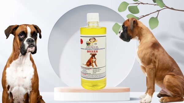 Boxer Dog Shampoo (500ml) Lemon