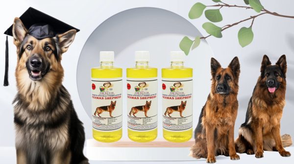 German Shepherd Dog Shampoo (500ml) (Pack of 3) Lemon