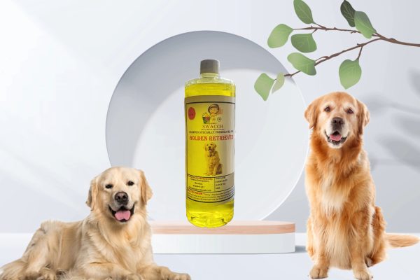 Golden Retriever Dog Shampoo (1 Litre) Lemon