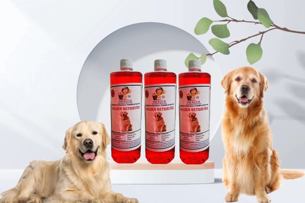 Golden Retriever Dog Shampoo (1 Litre) (Pack of 3) Strawberry
