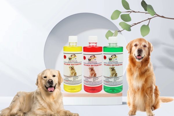 Golden Retriever Dog Shampoo (500ml (Combo Pack of 3) Lemon , Jasmine & Neem Alovera
