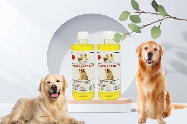 Golden Retriever Dog Shampoo (500ml (Pack of 2) Lemon