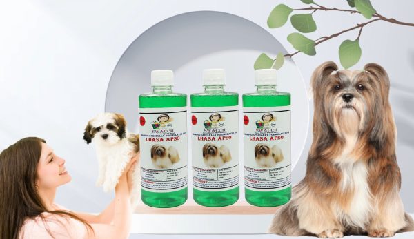 Lhasa Apso Dog Shampoo (500ml) (Pack of 3) Neem Alovera