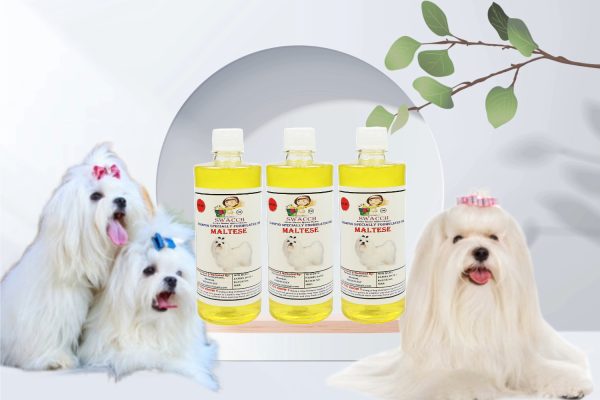Maltese Dog Shampoo (500ml) (Pack of 3) Lemon