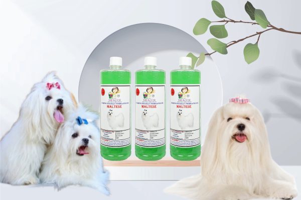 Maltese Dog Shampoo (1 Litre) (Pack of 3) Neem Alovera