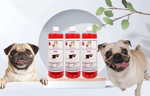 Pug Dog Shampoo (1 Litre) (Pack of 3) Jasmine