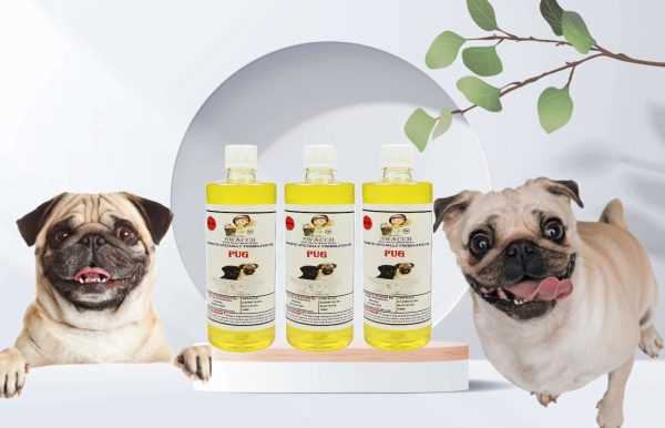 Pug Dog Shampoo (500ml) (Pack of 3) Lemon