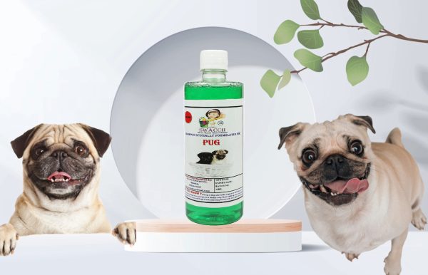 Pug Dog Shampoo (500ml) Neem Alovera