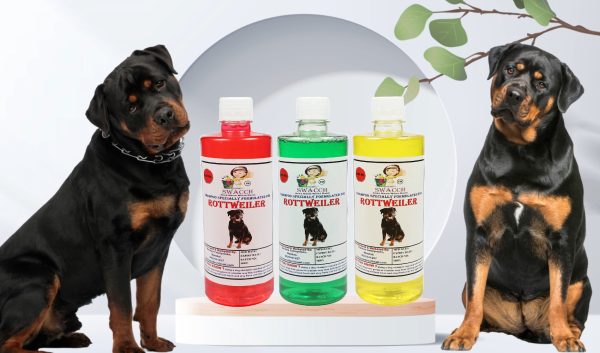 Rottweiler Dog Shampoo (500ml) (Combo Pack of 3) Jasmine , Neem Alovera & Lemon