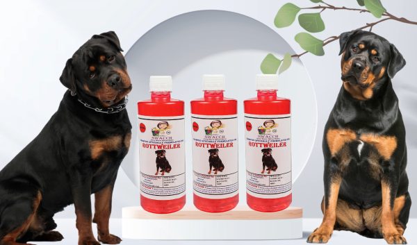 Rottweiler Dog Shampoo (500ml) (Pack of 3) Strawberry
