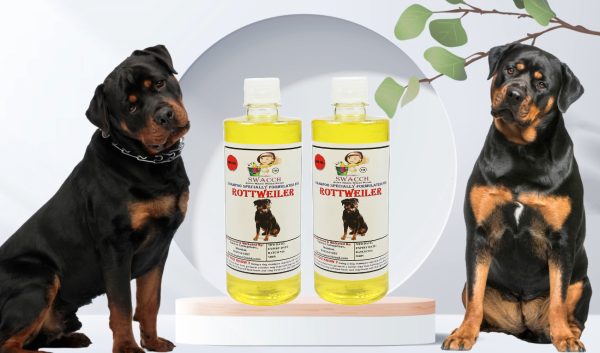 Rottweiler Dog Shampoo (500ml) (Pack of 2) Lemon