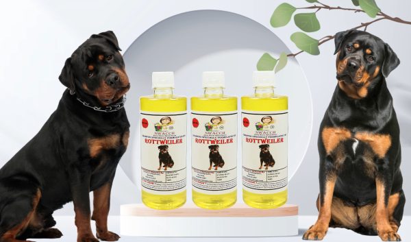 Rottweiler Dog Shampoo (500ml) (Pack of 3) Lemon