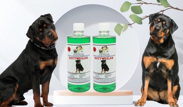 Rottweiler Dog Shampoo (500ml) (Pack of 2) Neem Alovera