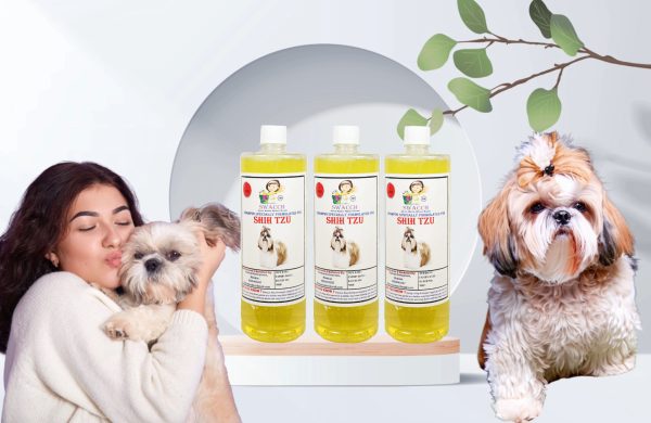 Shih Tzu Dog Shampoo (1 Litre) (Pack of 3) Lemon